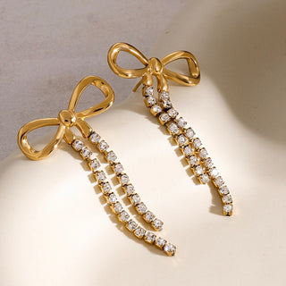 FANCY BOWKNOT EARRINGS