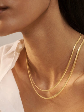 MEILIS YOUTH CHAIN NECKLACE GOLD 3MM