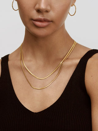 MEILIS YOUTH CHAIN NECKLACE GOLD 3MM