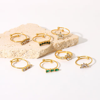 AGNES DIAMOND RING GOLD