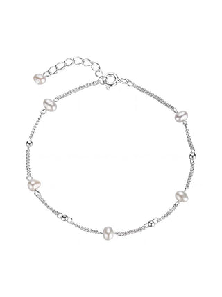ELEGANT PEARL ARMBAND S925 SILBER