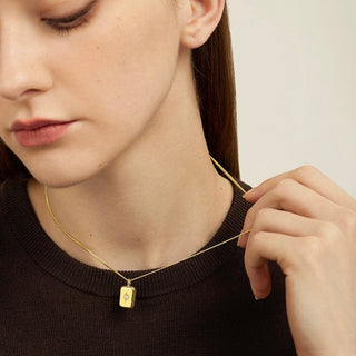 MOIRA DIAMOND NECKLACE GOLD