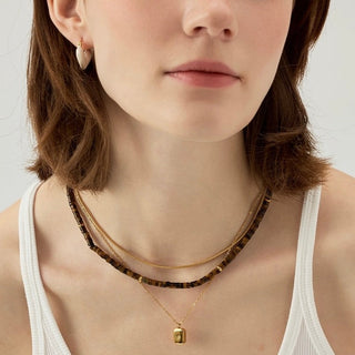 MOIRA DIAMOND NECKLACE GOLD