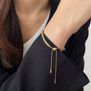 NAOMI CHAIN ARMBAND GOLD