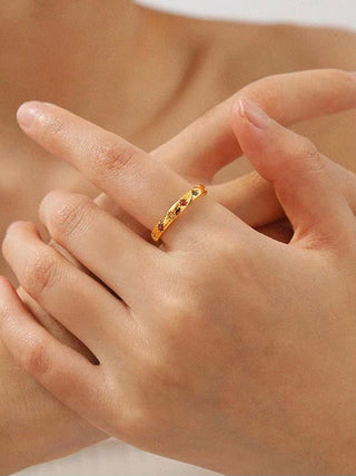 COLORFUL SHINE RING GOLD