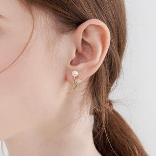 DANDELION OHRRINGE GOLD