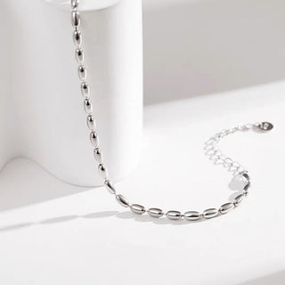 OVAL BALL BRACELET S925 SILVER