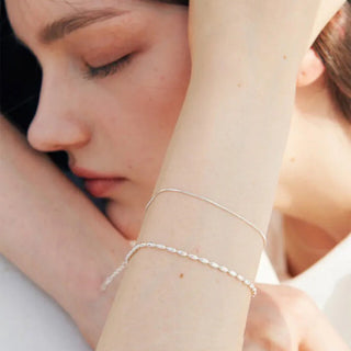 OVAL BALL BRACELET S925 SILVER