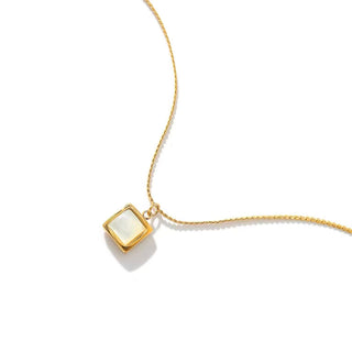 ENERGY SQUARE NECKLACE GOLD