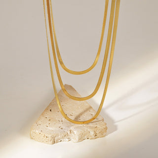 MEILIS YOUTH CHAIN ​​NECKLACE GOLD 3MM