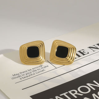 Valeria Statement Ohrringe Gold