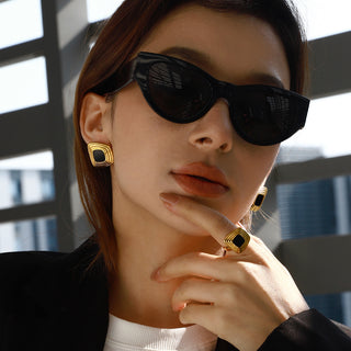 Valeria Statement Ring Gold