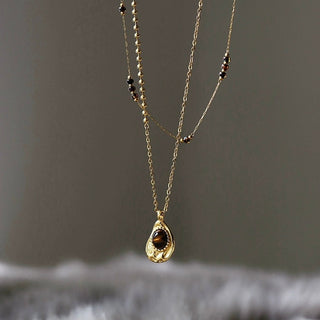 BARBARA HALSKETTE GOLD