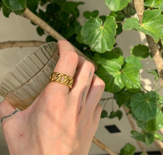 CHUNKY RING GOLD