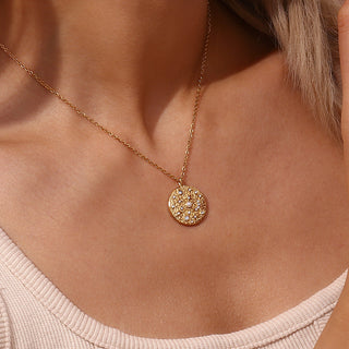 EDNA PENDANT HALSKETTE GOLD