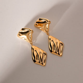 FLORA EARRINGS GOLD