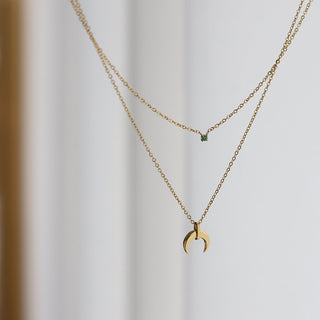LOUSA HALSKETTE GOLD SET
