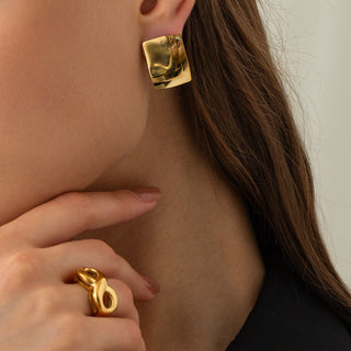MYRA EARRINGS GOLD