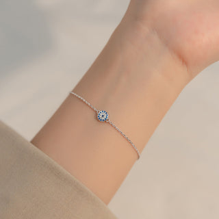 BLUE EYE BRACELET S925 SILVER
