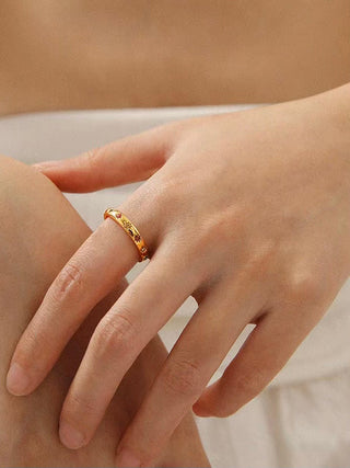 COLORFUL SHINE RING GOLD