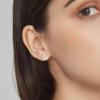 DARLING PEARL EARRINGS SILVER