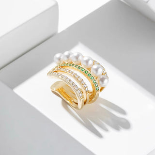 SHINE PEARL EARCUFF