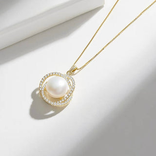 SHINE PEARL HALSKETTE GOLD